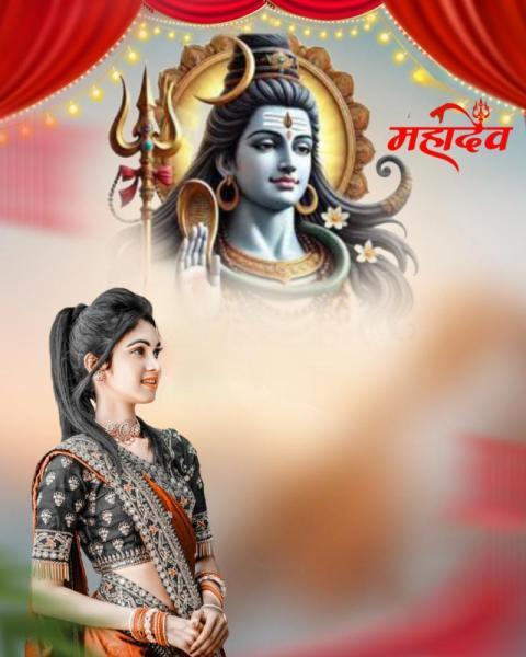 Sawan 2025 Photo Editing Background HD Girl