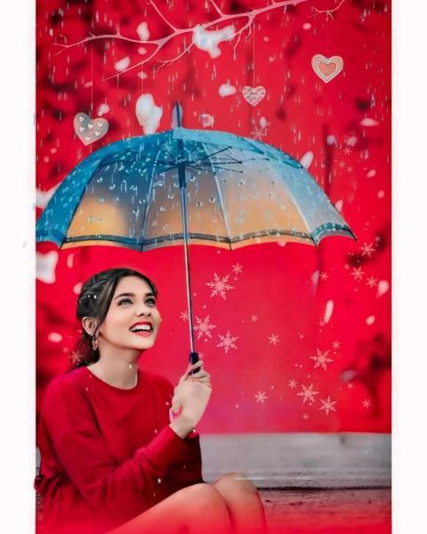 The Rain Girl Cb Editing Background Free Download