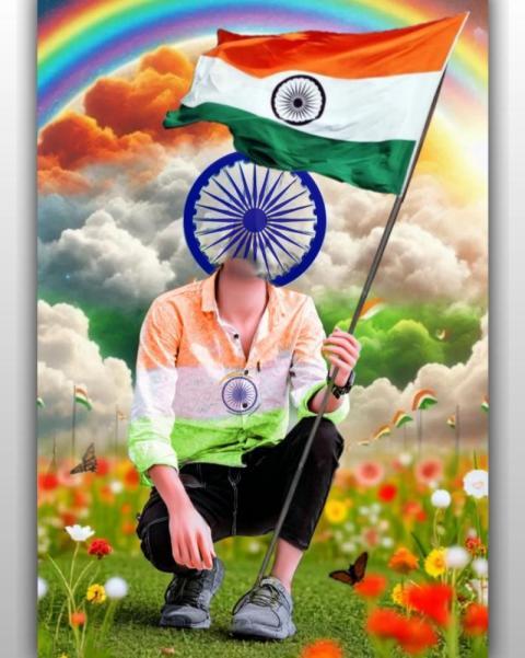 15 August Photo Editing 2025 Independence Day Photo Editing Background
