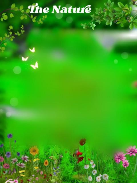 The Nature Full HD Photo Editing Background Free