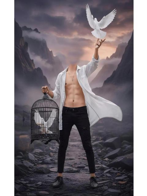 Boy Without Face Cb Photo Editing Background Free